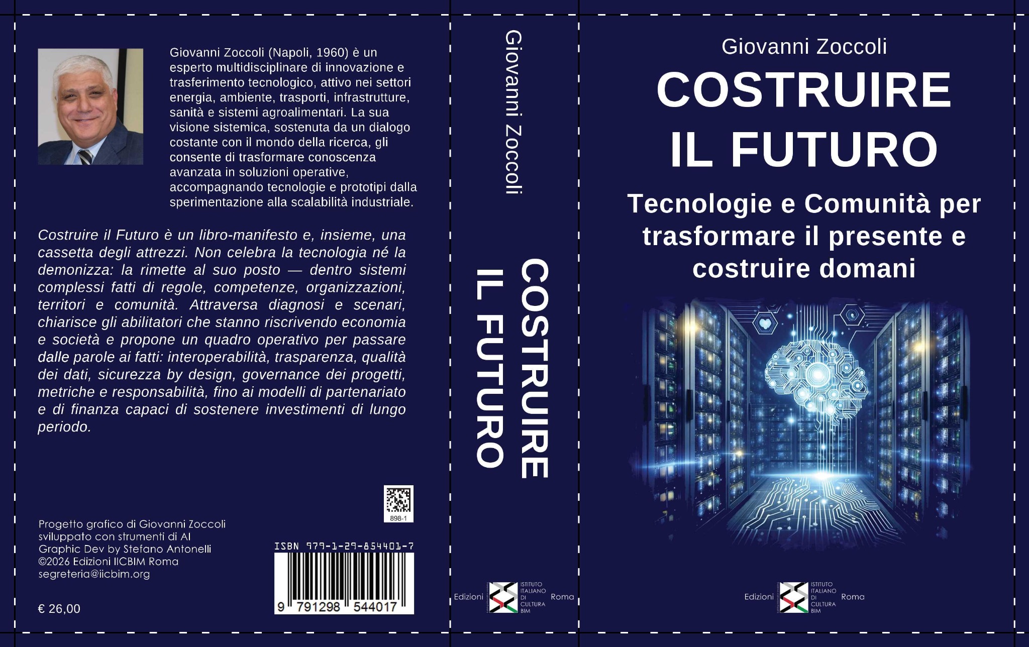 Copertina di Costruire il futuro di Giovanni Zoccoli